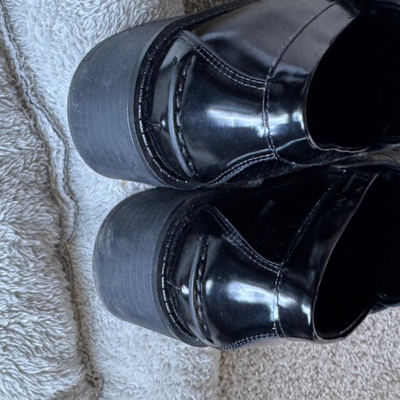 Zara  Black Loafers size 39 - Picture 8 of 11